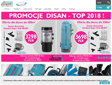 Tablet Screenshot of disan.com.pl